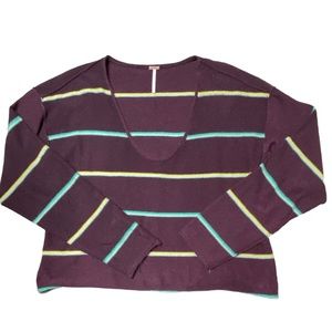 Free People Striped Sweater